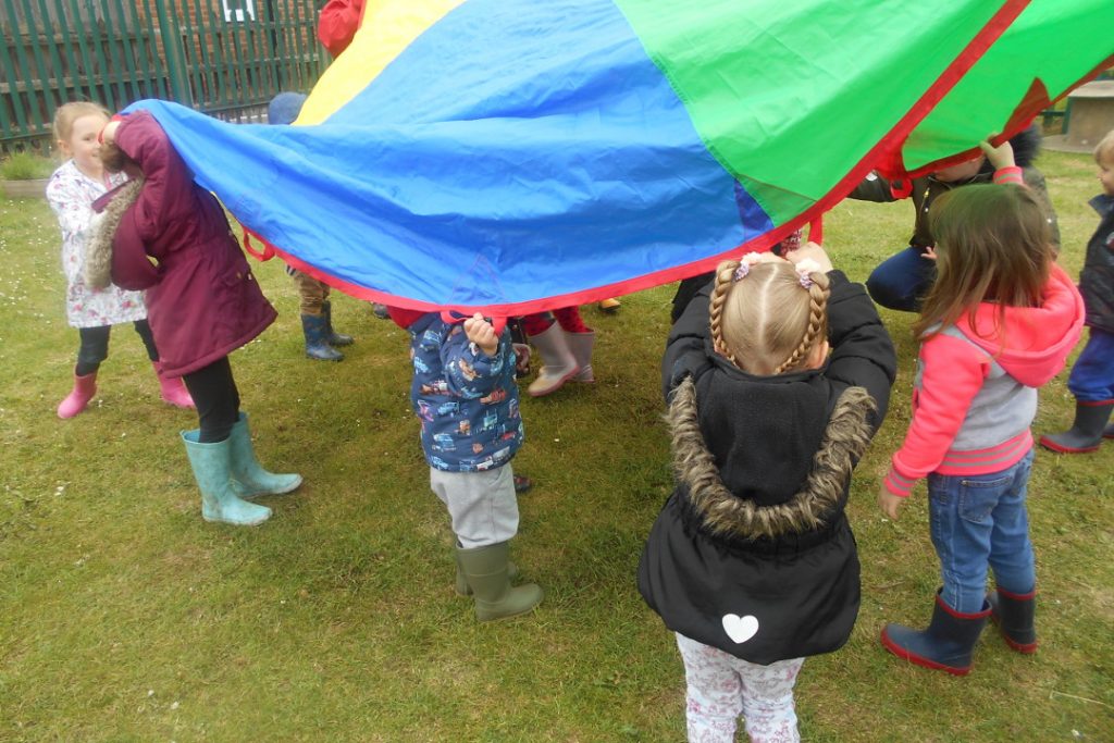 Market Rasen Pre School Parachute Market Rasen Pre School