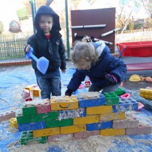 Pre School in Market Rasen Sandpit